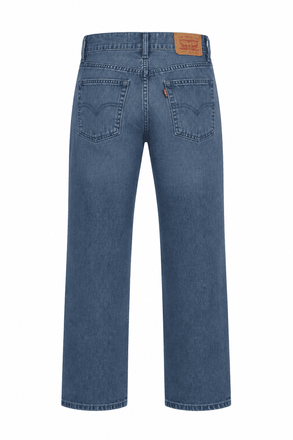 LEVIS JEANS REGULAR FIT BLUE WOMEN PRE OWNED XS