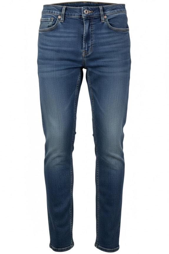 LEVIS JEANS CLASSIC WASHED BLUE MENS PRE OWNED S