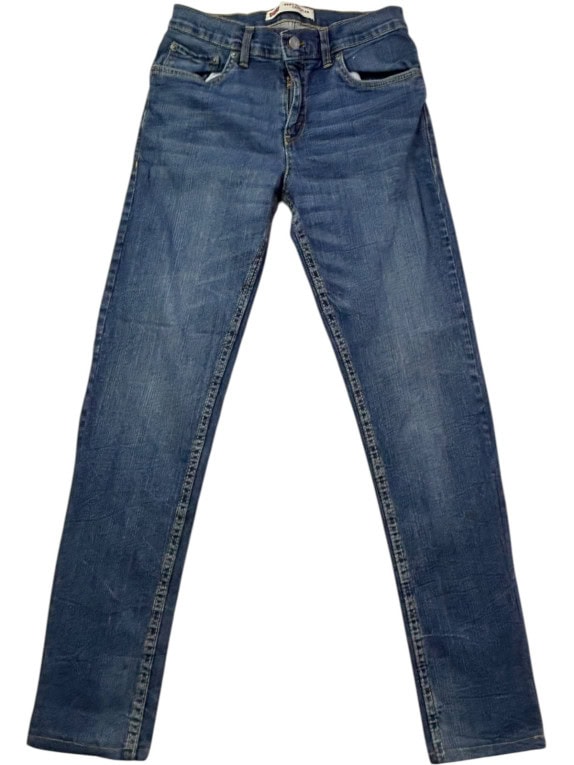 LEVIS JEANS CLASSIC WASHED BLUE MENS PRE OWNED S