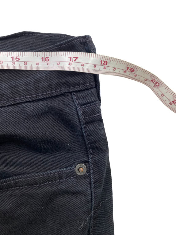 LEVIS JEANS CLASSIC BLACK MENS PRE OWNED L
