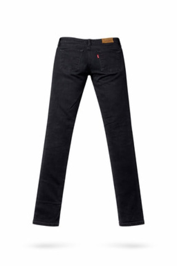 LEVIS JEANS REGULAR FIT BLACK WOMAN  PRE OWNED