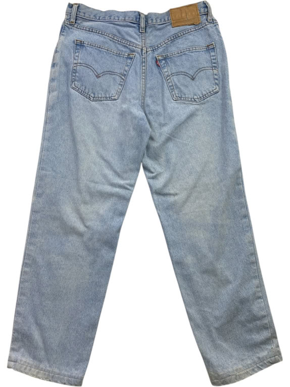 LEVIS JEANS VINTAGE WASHED BLUE UOMO PRE OWNED S