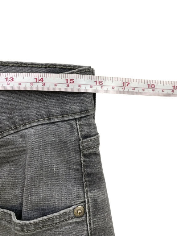 LEVIS JEANS WASHED GRIGIO UOMO PRE OWNED M