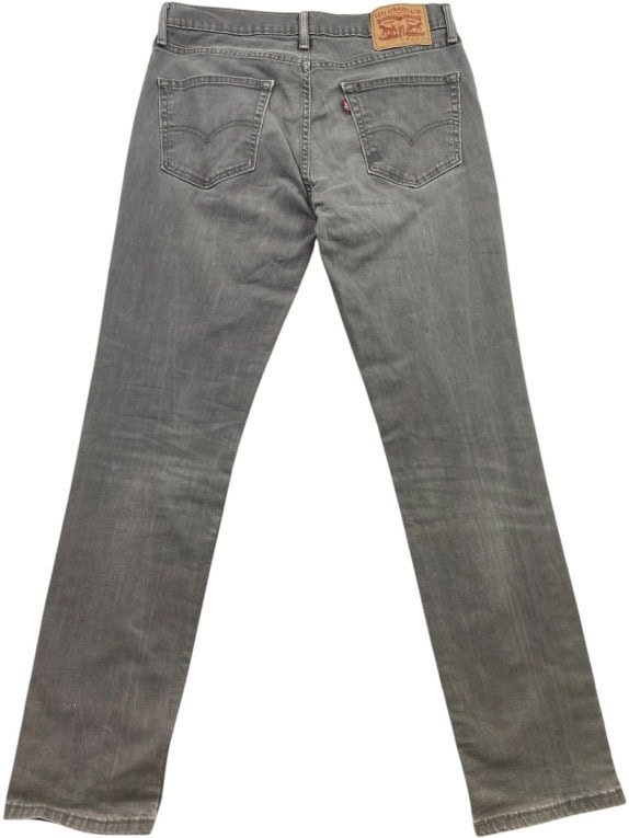 LEVIS ΤΖΙΝ ΠΑΝΤΕΛΟΝΙ WASHED ΓΚΡΙ ΑΝΤΡΙΚΟ PRE OWNED M