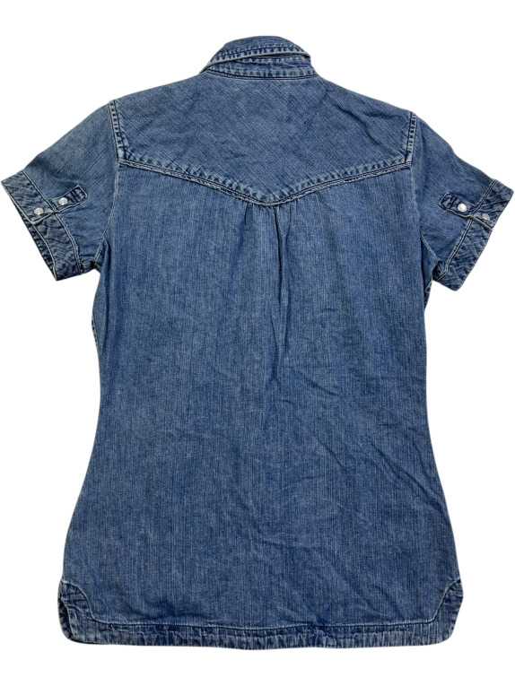 LEVI\'S CAMICIA DI JEANS BLU DA DONNA XS