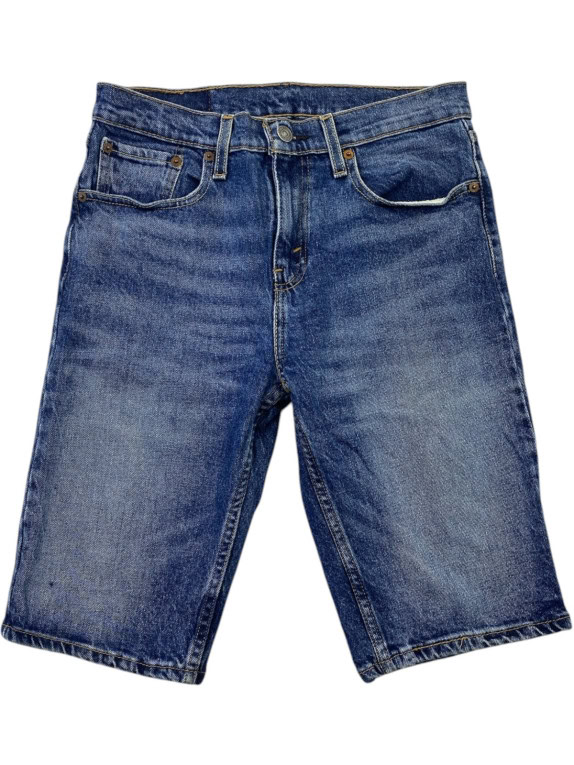 LEVIS ΤΖΙΝ ΣΟΡΤΣ CLASSIC WASHED BLUE UNISEX PRE OWNED XS