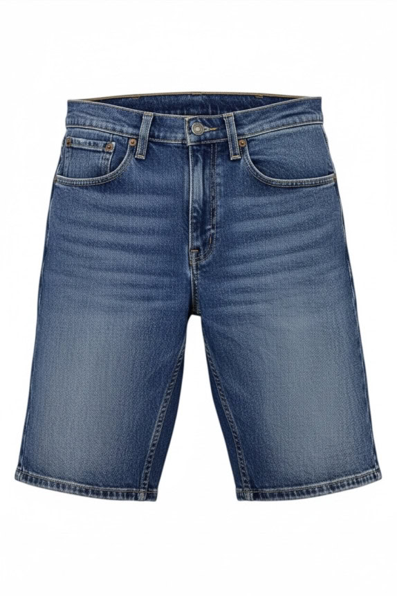 LEVIS ΤΖΙΝ ΣΟΡΤΣ CLASSIC WASHED BLUE UNISEX PRE OWNED XS