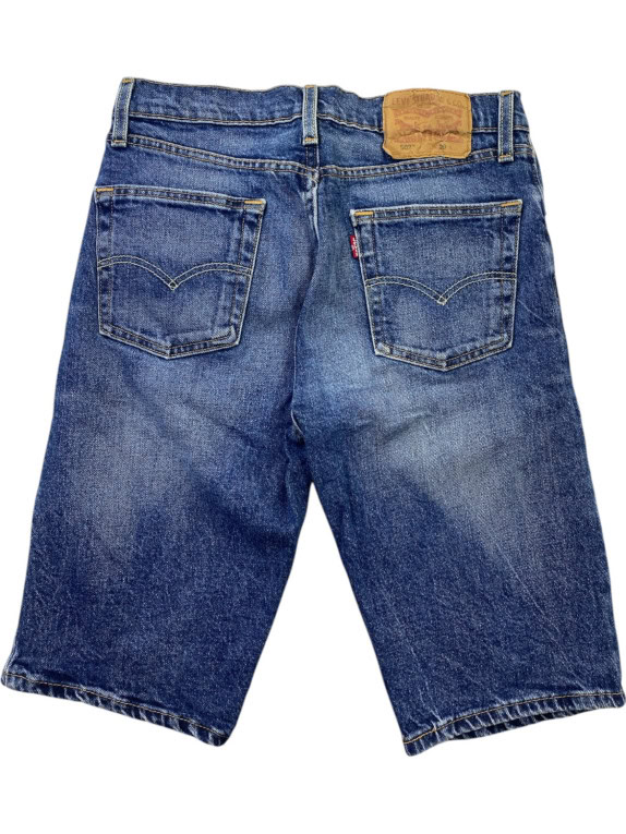LEVIS ΤΖΙΝ ΣΟΡΤΣ CLASSIC WASHED BLUE UNISEX PRE OWNED XS