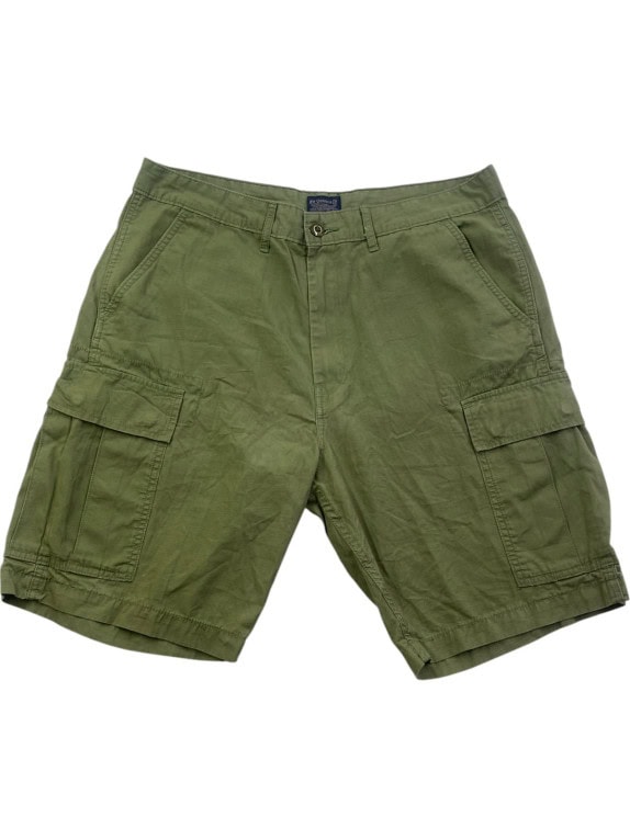 LEVIS BERMUDA CARGO UTILITY OLIVE UOMO PRE OWNED L
