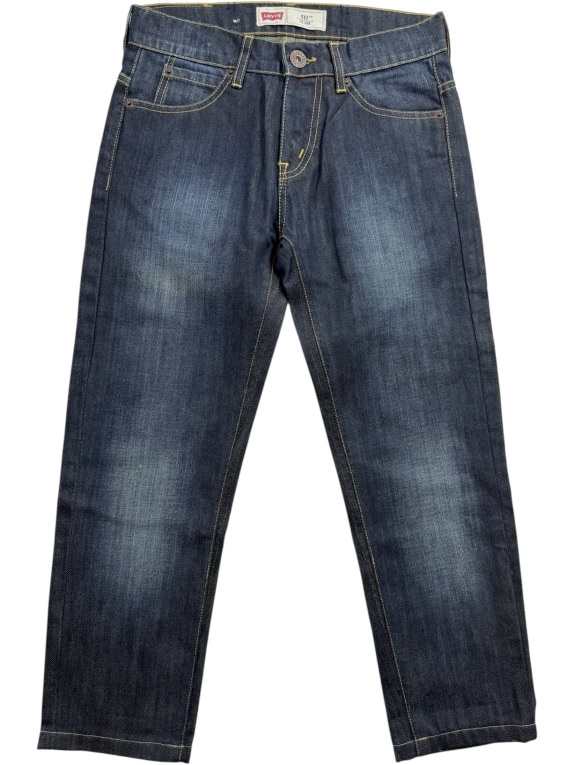 LEVI’S 511 Jeans Slim da Uomo Blu con Logo VINTAGE XS