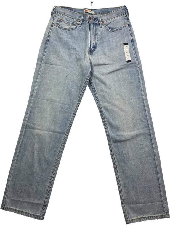 Levi’s 513 Jean Παντελόνι Straight Fit Ανοιχτό Μπλε Ανδρικό M (W32)