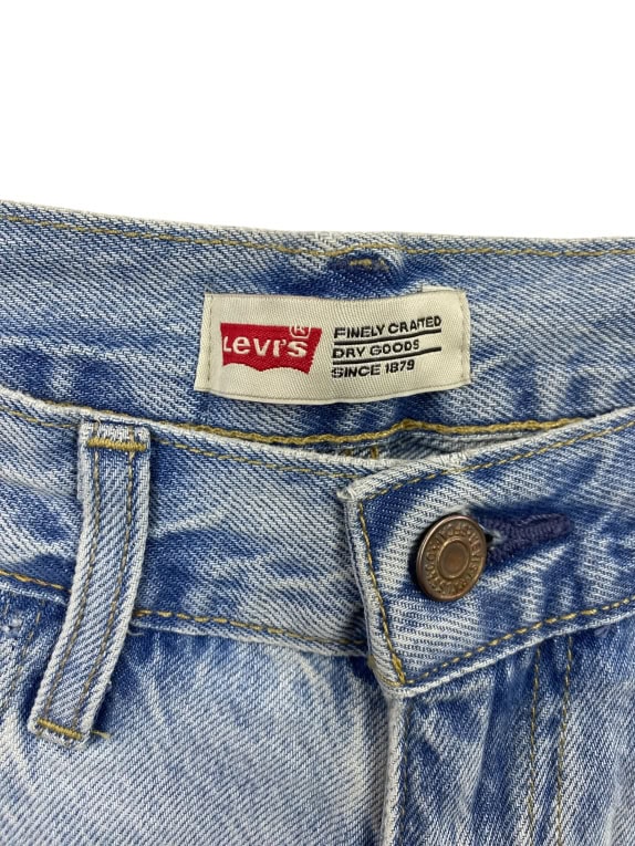 Levi’s 514 Jeans Pants Straight Fit Vintage Logo Light Blue Men’s L