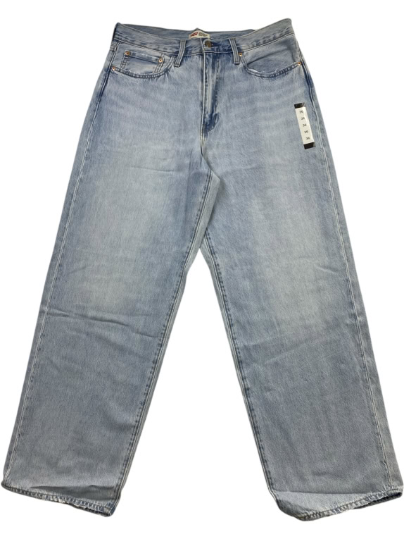 Levi’s 514 Jeans Παντελόνι Straight Fit Vintage Logo Μπλε Ανοιχτό Ανδρικό L