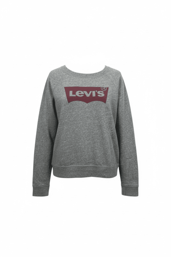 Levi’s Φούτερ Vintage Big Logo Γκρι Γυναικείο S