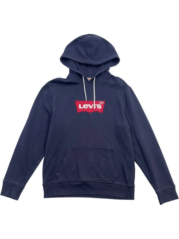 Levi’s Hoodie Big Logo Μπλε Σκούρο Unisex XL