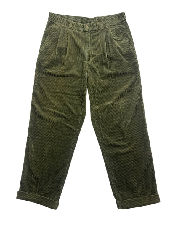 Levi’s Κοτλέ Παντελόνι Vintage Λογότυπο Λαδί Ανδρικό (περίπου W34)