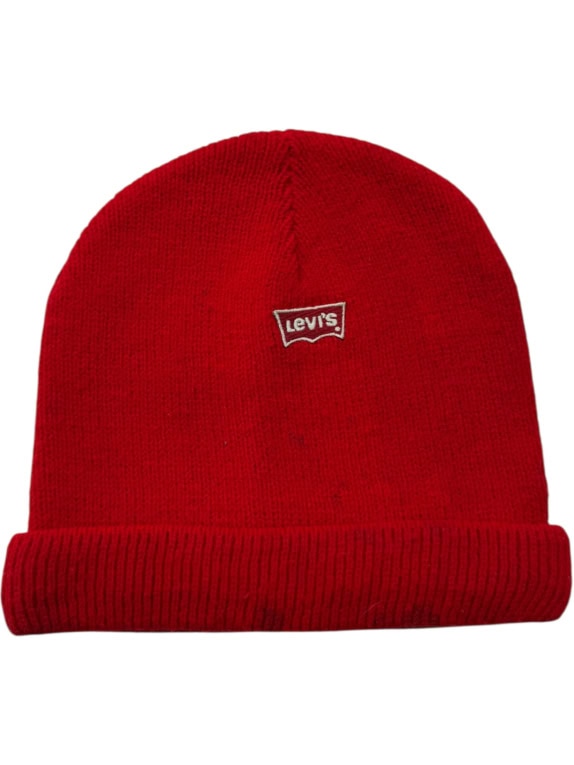 Levi’s Πλεκτός Σκούφος Casual Logo Κόκκινο Unisex One Size