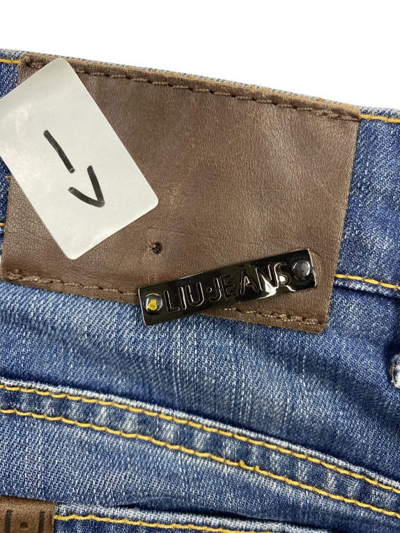 LIU JO Jeans Slim Fit Casual Με Λογότυπο Μπλε Γυναικείο