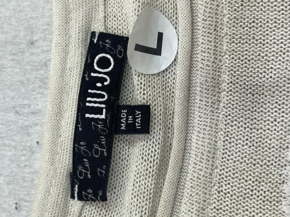LIU JO ΜΠΛΟΥΖΑ ΜΕ ΚΡΟΣΣΙΑ ΚΡΕΜ ΓΥΝΑΙΚΕΙΟ PRE OWNED L