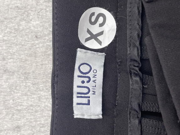 LIU JO ΠΑΝΤΕΛΟΝΙ MINIMAL ΜΑΥΡΟ ΓΥΝΑΙΚΕΙΟ PRE OWNED XS