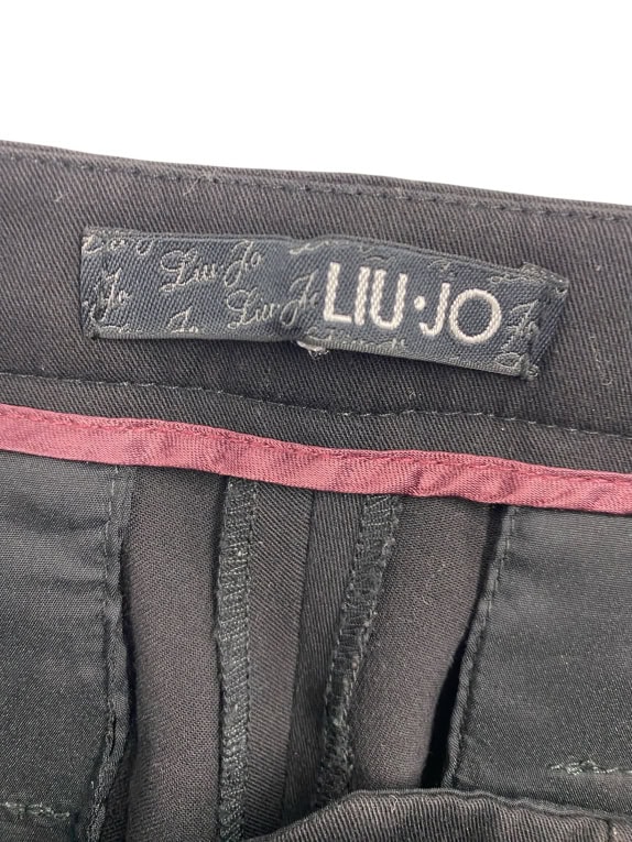 Liu Jo Παντελόνι Υφασμάτινο Casual Χωρίς Λογότυπο Μαύρο Γυναικείο EU 42