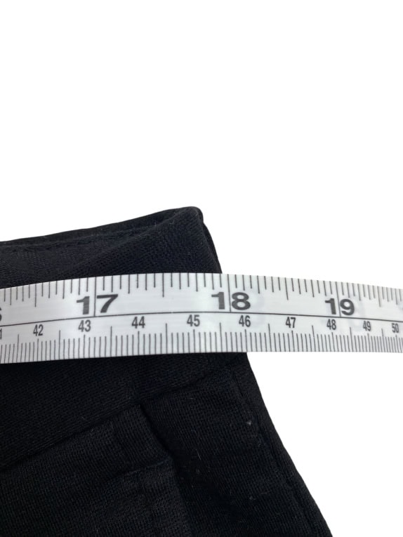 LIU JO UOMO Dress Trousers Smart Casual Logo Black Men’s XL