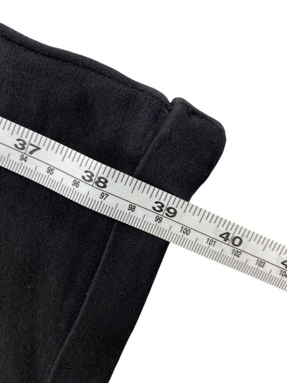 LIU JO UOMO Dress Trousers Smart Casual Logo Black Men’s XL