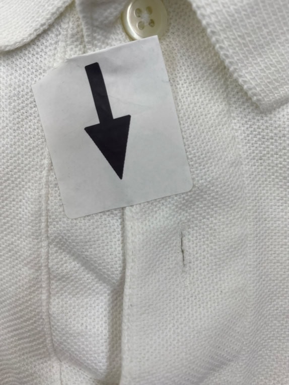 L.L.Bean Polo a maniche lunghe bianco unisex L