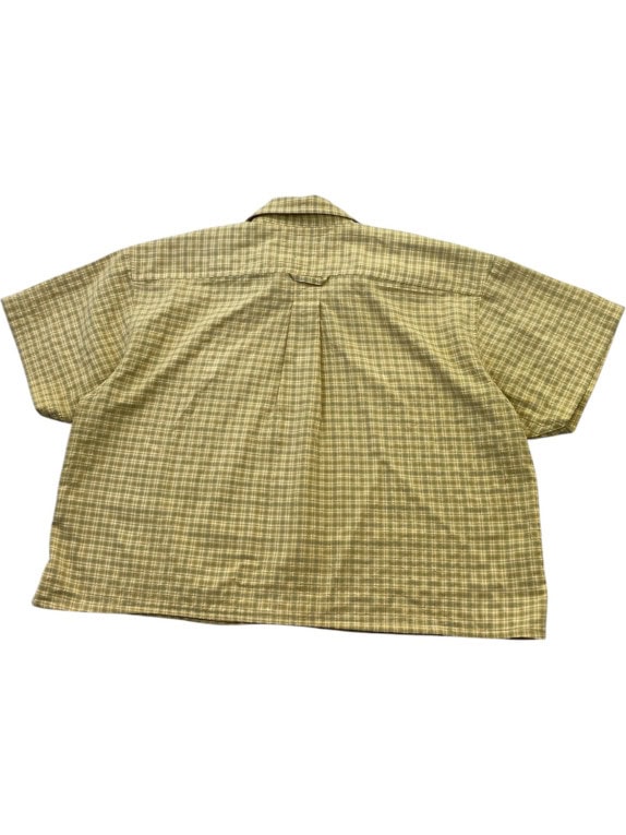 L.L.BEAN SHIRT MINIMAL YELLOW WOMEN PRE OWNED L