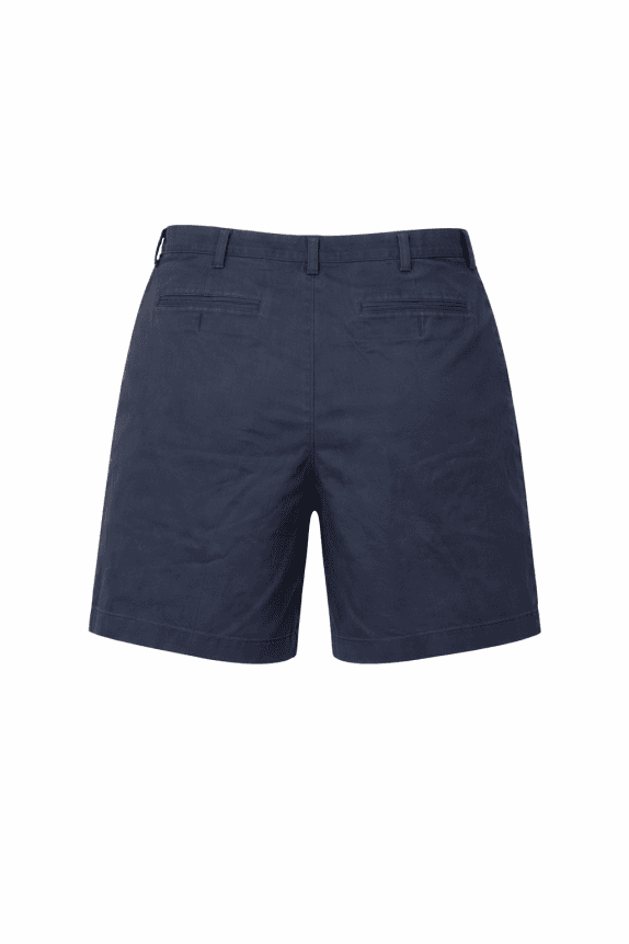 L L BEAN CLASSIC SHORTS NAVY WOMEN PRE OWNED L