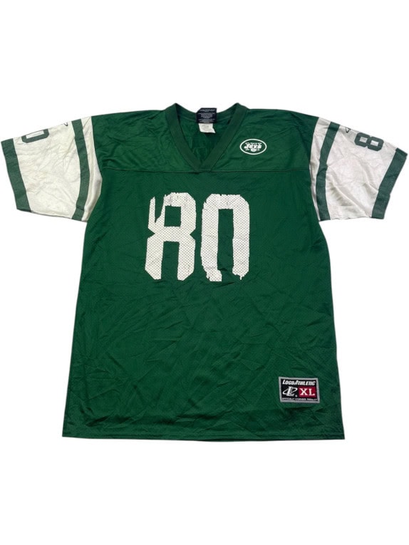LOGO ATHLETIC JERSEY VINTAGE GREEN MENS PRE OWNED XL