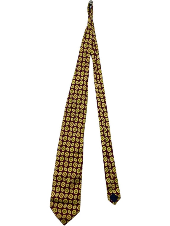 LONGOBARDI CRAVATTA VINTAGE BORDEAUX UOMO PRE OWNED