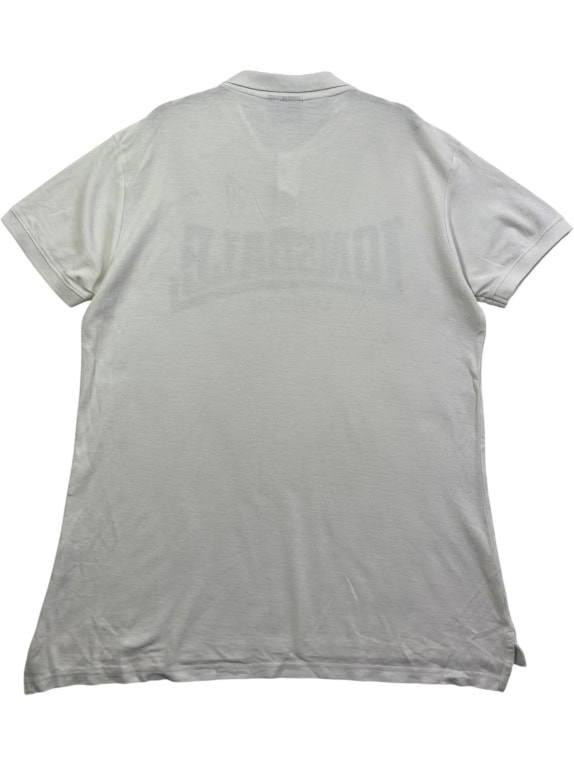 Lonsdale Polo Μπλούζα Logo Λευκό UNISEX XXL