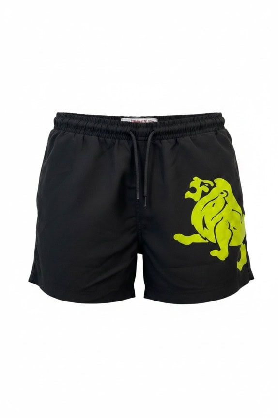 LONSDALE SHORTS STREETWEAR BLACK MEN PRE OWNED L