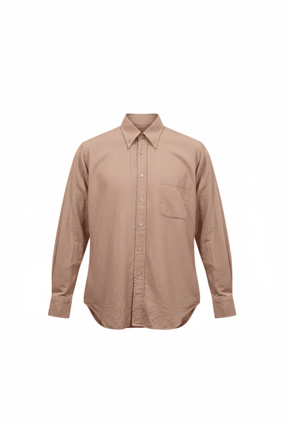 Loro Piana Cotton Shirt Luxury Italian Pink Men's L