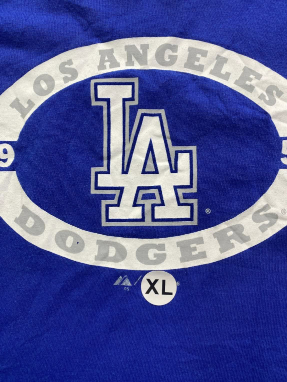 LOS ANGELES DODGERS GRAFIC TEE ΑΘΛΗΤΙΚΟ ΜΠΛΕ ΑΝΤΡΙΚΟ PRE OWNED XL