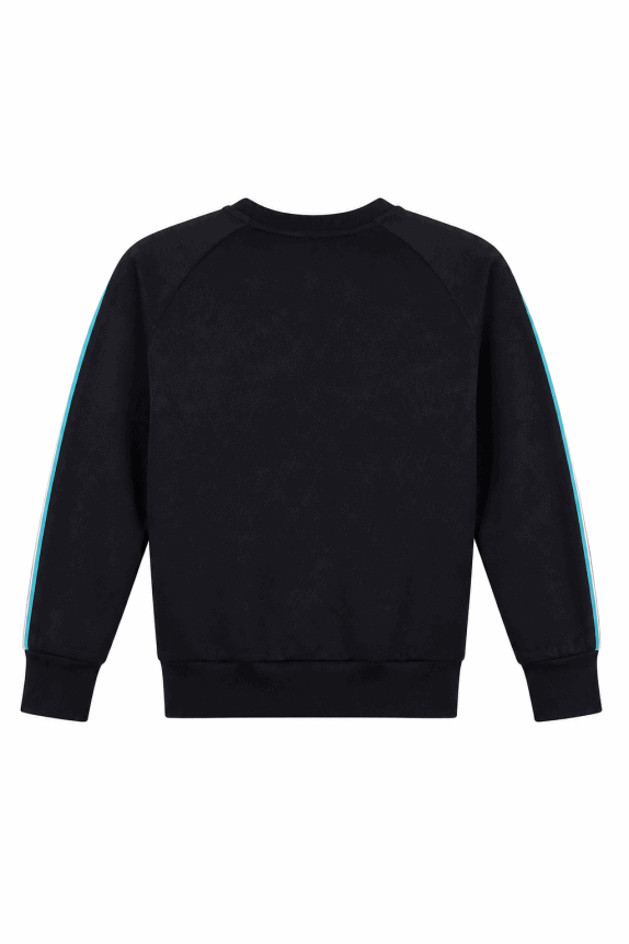 LOTTO CREWNECK JUMPER SPORTY BLACK AND RED ΑΝΤΡΙΚΟ PRE OWNED S