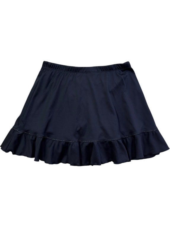 LOTTO TENNIS SKIRT SPORTSWEAR NAVY WOMEN PRE OWNED M