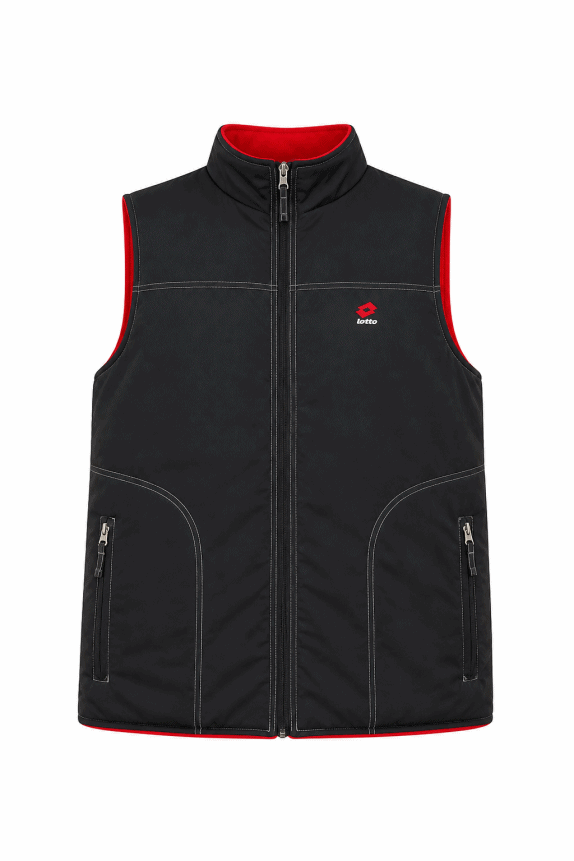 LOTTO GILET SPORTY ΜΑΥΡΟ ΑΝΤΡΙΚΟ PRE OWNED L