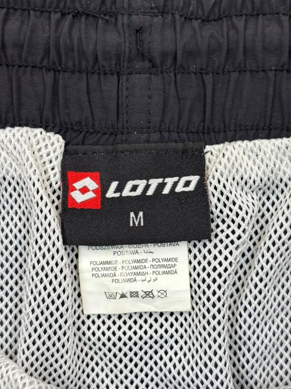 LOTTO SWIM SHORTS SPORTSWEAR NAVY MENS PRE OWNED M