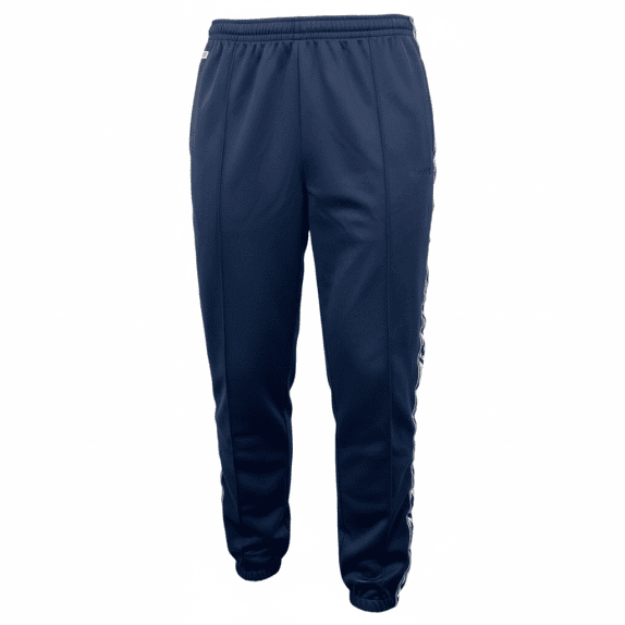 Lotto Men’s Track Pants Blue with Logo & Side Stripes XL