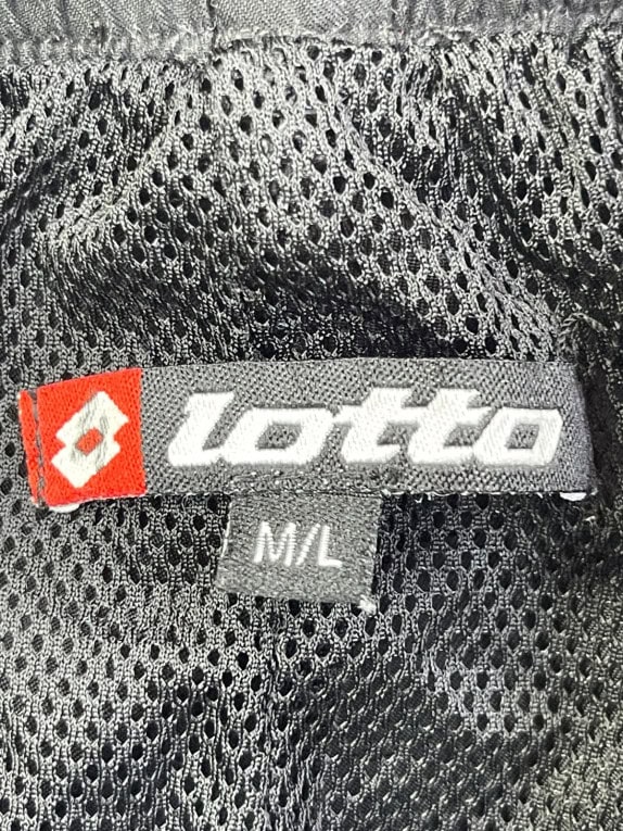 LOTTO ΠΑΝΤΕΛΟΝΙ ΦΟΡΜΑΣ SPORTSWEAR ΜΑΥΡΟ UNISEX PRE OWNED L