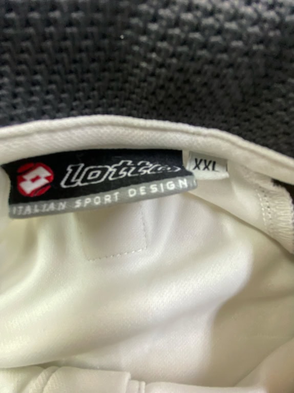 LOTTO Polo Shirt Sport Logo White UNISEX XXL