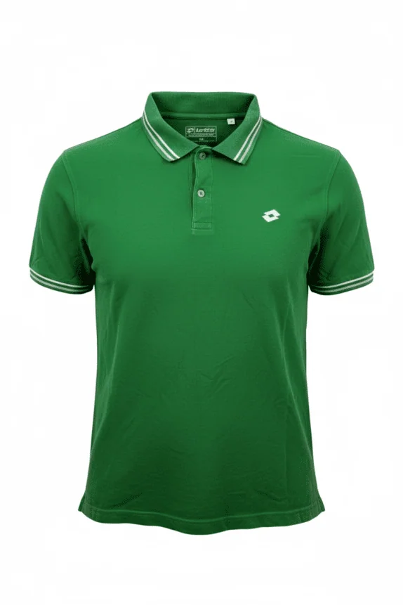 LOTTO Polo Shirt Classic Logo Πράσινο Ανδρικό L