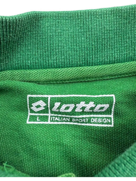 LOTTO Polo Shirt Classic Logo Πράσινο Ανδρικό L