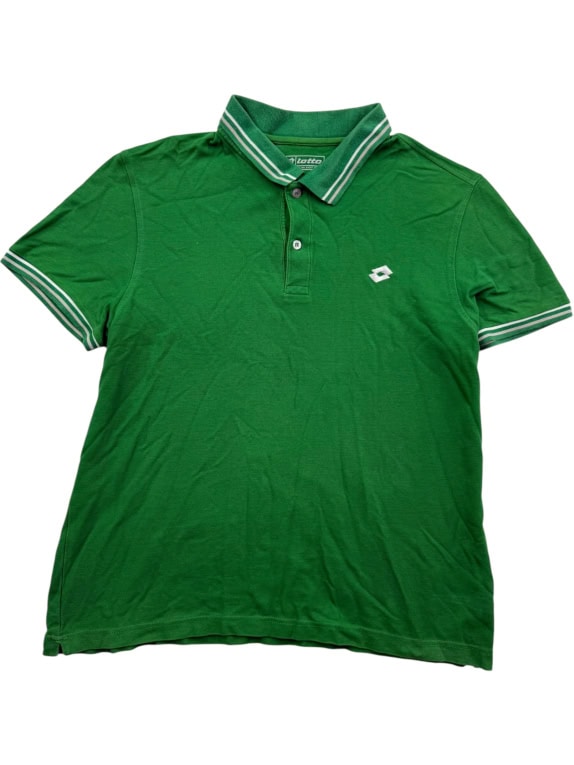 LOTTO Polo Shirt Classic Logo Πράσινο Ανδρικό L