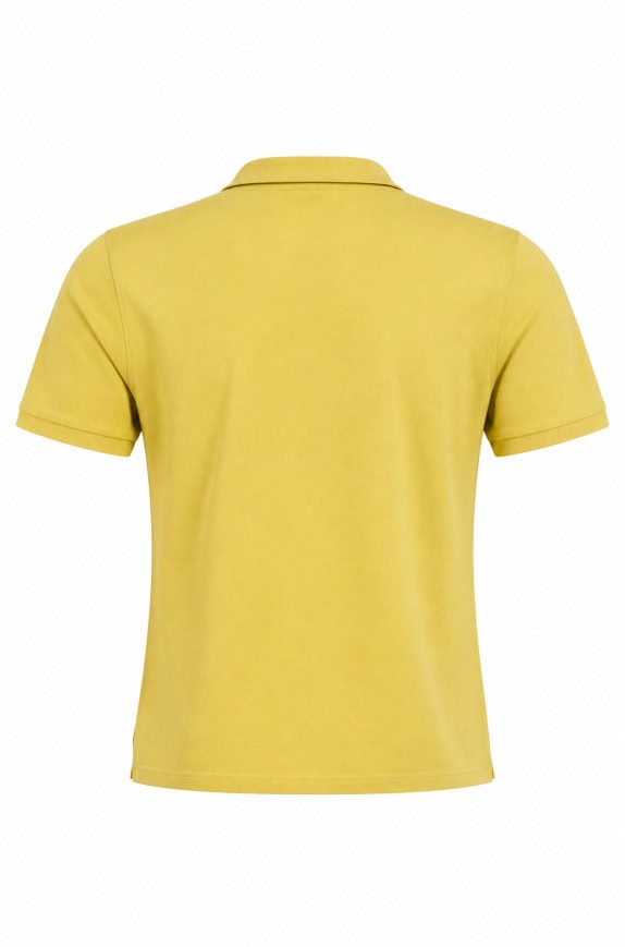 LOTTO POLO SHIRT MINIMAL YELLOW MEN PRE OWNED M