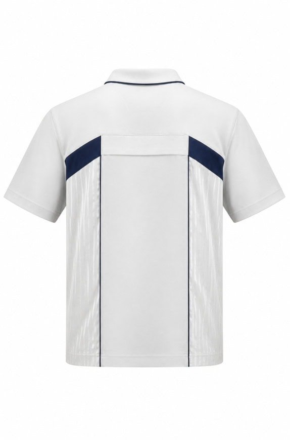 LOTTO POLO SHIRT SPORTSWEAR OFF WHITE MEN PRE OWNED L