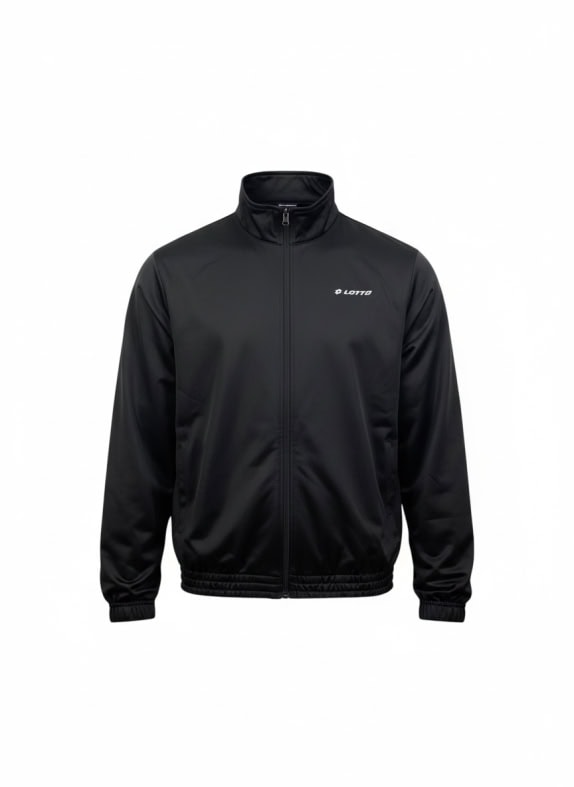 LOTTO GIACCA SPORTIVA LOGO NERA UOMO L