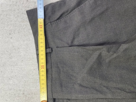 90s LUCA DAL MONTE SUIT CLASSIC GREY MEN PRE OWNED L